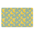 Cute Banana Pattern Print Polyester Doormat