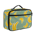 Cute Banana Pattern Print Portable Lunch Bag
