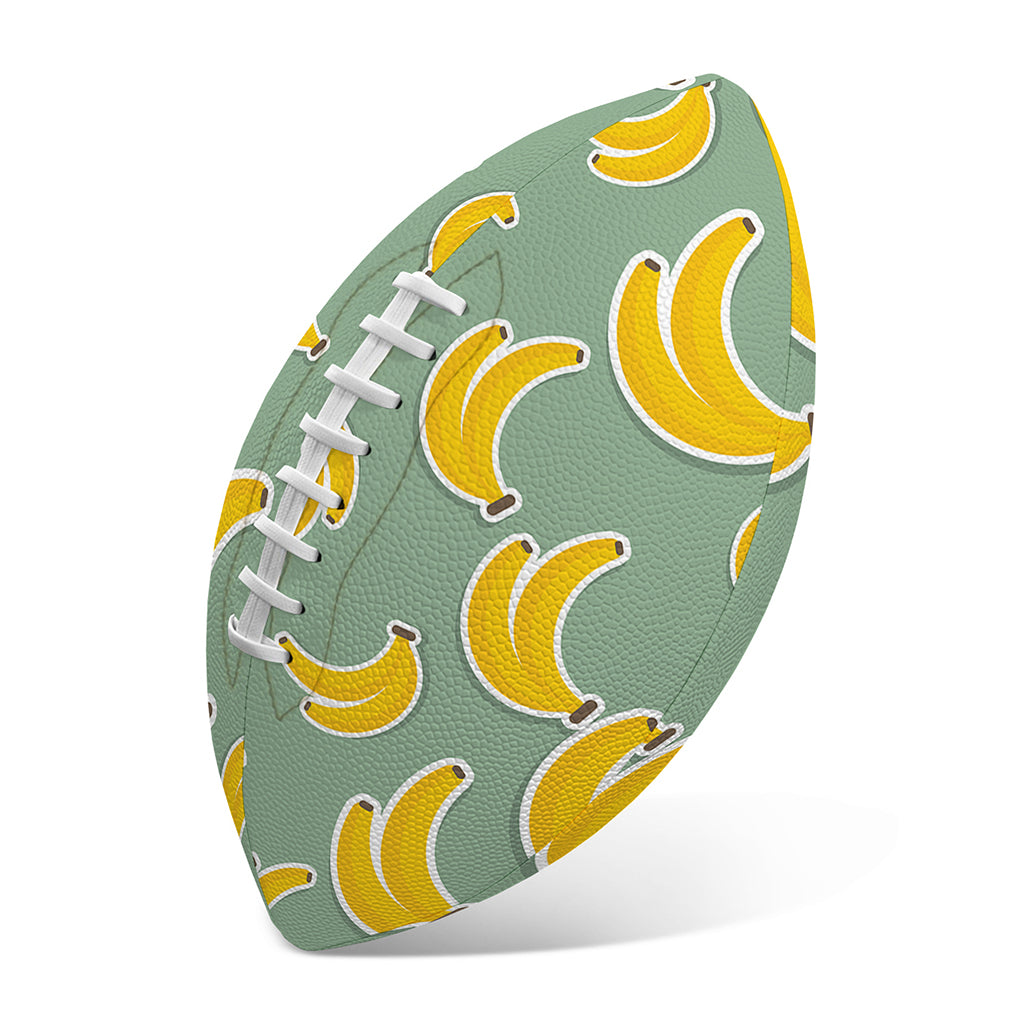 Cute Banana Pattern Print Rugby Ball