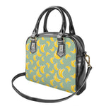 Cute Banana Pattern Print Shoulder Handbag
