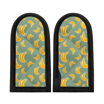 Cute Banana Pattern Print Skillet Handle Cover