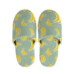 Cute Banana Pattern Print Slippers