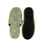 Cute Banana Pattern Print Slippers