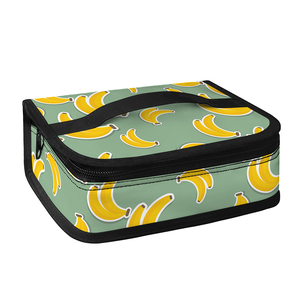 Cute Banana Pattern Print Small Lunch Bag