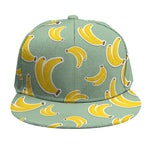Cute Banana Pattern Print Snapback Cap