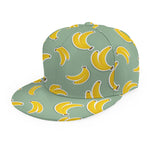 Cute Banana Pattern Print Snapback Cap