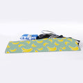 Cute Banana Pattern Print Sports Towel