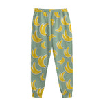 Cute Banana Pattern Print Sweatpants