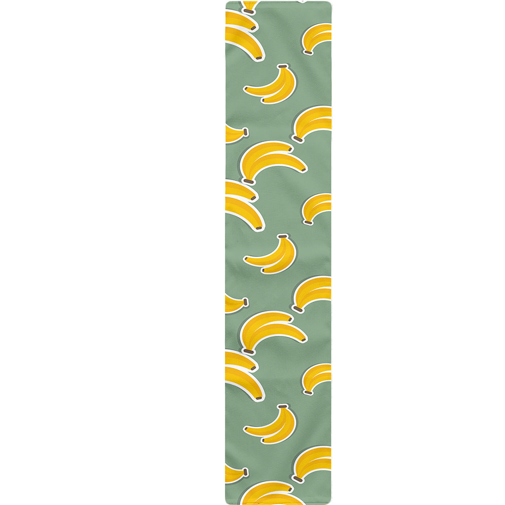 Cute Banana Pattern Print Table Runner