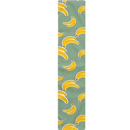 Cute Banana Pattern Print Table Runner