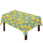 Cute Banana Pattern Print Tablecloth