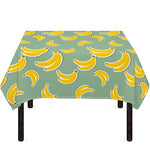 Cute Banana Pattern Print Tablecloth