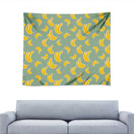 Cute Banana Pattern Print Tapestry