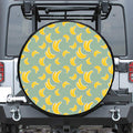 Cute Banana Pattern Print Tire Cover