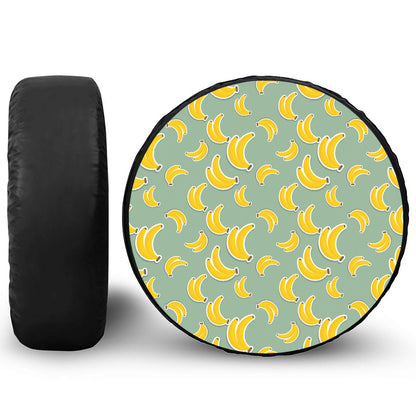 Cute Banana Pattern Print Tire Cover