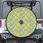 Cute Banana Pattern Print Tire Cover With Camera Hole