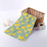 Cute Banana Pattern Print Towel
