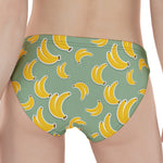 Cute Banana Pattern Print Women's Panties