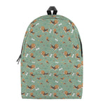 Cute Beagle Puppy Pattern Print Backpack