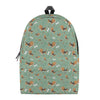 Cute Beagle Puppy Pattern Print Backpack