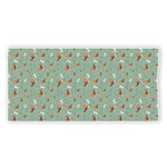 Cute Beagle Puppy Pattern Print Beach Towel