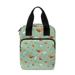 Cute Beagle Puppy Pattern Print Bible Tote Bag