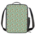 Cute Beagle Puppy Pattern Print Crossbody Lunch Bag