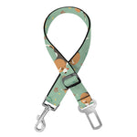 Cute Beagle Puppy Pattern Print Dog Seat Belt
