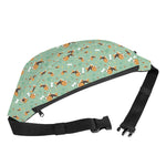 Cute Beagle Puppy Pattern Print Fanny Pack