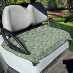 Cute Beagle Puppy Pattern Print Golf Cart Seat Cover