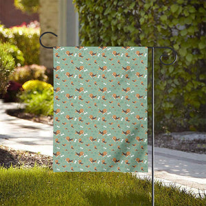 Cute Beagle Puppy Pattern Print House Flag