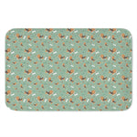 Cute Beagle Puppy Pattern Print Indoor Door Mat