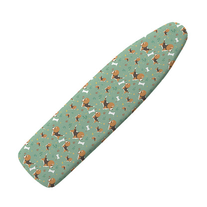 Cute Beagle Puppy Pattern Print Ironing Board Cover