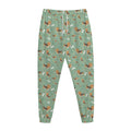 Cute Beagle Puppy Pattern Print Jogger Pants