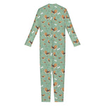 Cute Beagle Puppy Pattern Print Jumpsuit