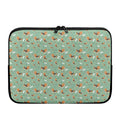 Cute Beagle Puppy Pattern Print Laptop Sleeve