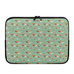 Cute Beagle Puppy Pattern Print Laptop Sleeve