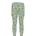 Cute Beagle Puppy Pattern Print Men's Leggings