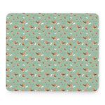 Cute Beagle Puppy Pattern Print Mouse Pad