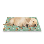 Cute Beagle Puppy Pattern Print Pet Cooling Mat Cover