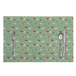 Cute Beagle Puppy Pattern Print Placemat