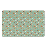 Cute Beagle Puppy Pattern Print Polyester Doormat