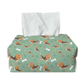 Cute Beagle Puppy Pattern Print Rectangle Tissue Box Cover