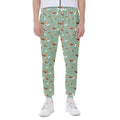 Cute Beagle Puppy Pattern Print Joggers