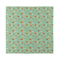 Cute Beagle Puppy Pattern Print Silk Bandana