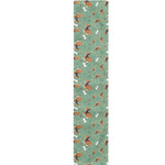 Cute Beagle Puppy Pattern Print Table Runner