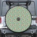 Cute Beagle Puppy Pattern Print Tire Cover With Camera Hole