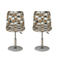 Cute Bear Pattern Print Bar Stool Covers