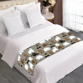 Cute Bear Pattern Print Bed Runner