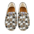 Cute Bear Pattern Print Casual Shoes